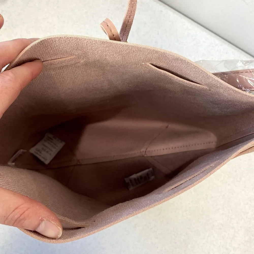 Kayla + Ava Bow Tie Bucket Bag NWT